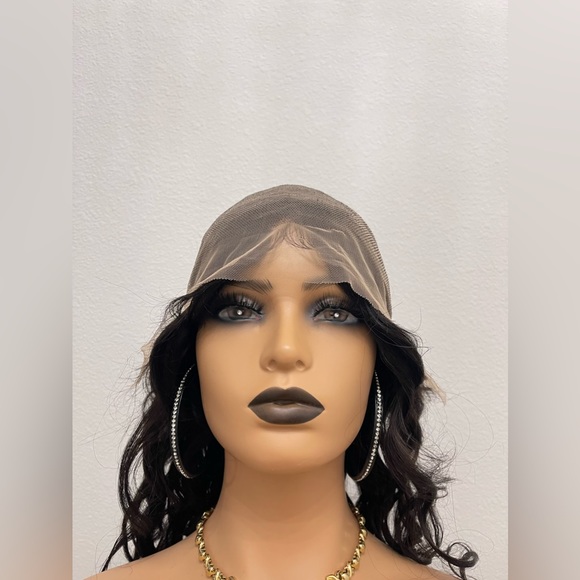 24” Transparent Lace 13x4 Full Frontal, Virgin Human Hair Wig - Picture 5 of 9